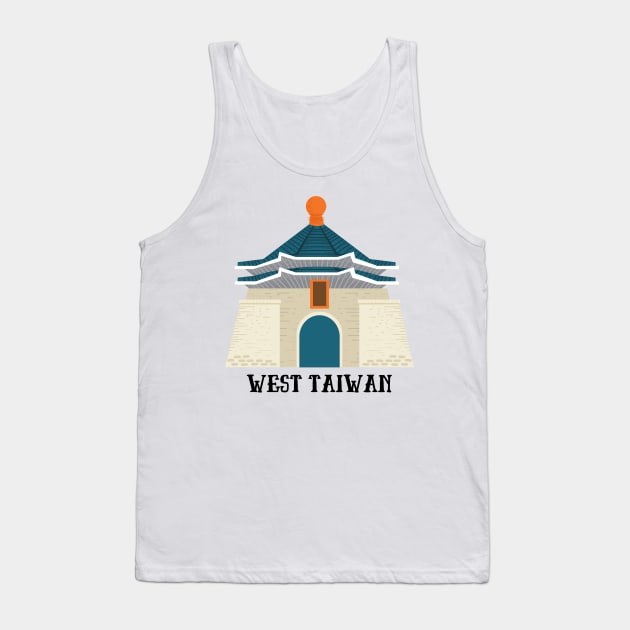 West  Taiwan Tank Top by jeune98